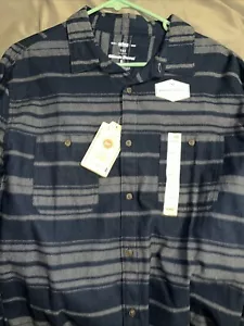 Urban Pipeline Men's XL Ultimate Flannel Shirt Blue Button Up Long Sleeve New - Picture 1 of 5