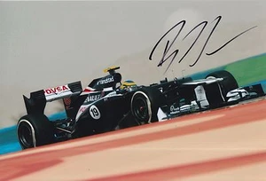 Bruno Senna Hand Signed 12x8 Photo Williams F1 18. - Picture 1 of 1