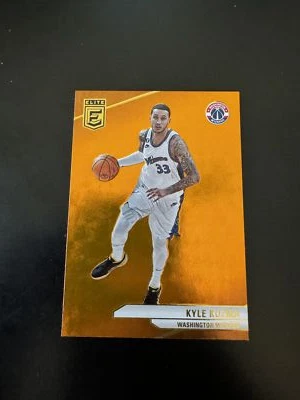 2023-24 Donruss Elite Kyle Kuzma Base Orange #84 - Image 1 of 2