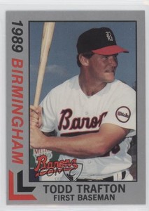 1989 Best Birmingham Barons Platinum Todd Trafton #19