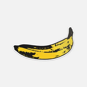 Punk Banana Car Bumper Vinyl Sticker Decal - Picture 1 of 4