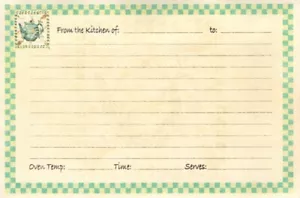 Blue Teatime Teapot Teapots Tea Theme Lined Recipe Cards - 25 Count - Bild 1 von 2