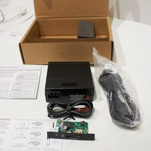 Extron USB-C PowerPlate AAP, Black 60-1783-02 (W5) [ power block + plate combo] - Picture 1 of 8