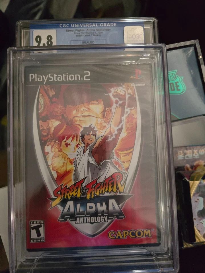 Street Fighter Alpha Anthology - PS2 - Brand New Graded Ccg 9.8 - Image 1 of 3