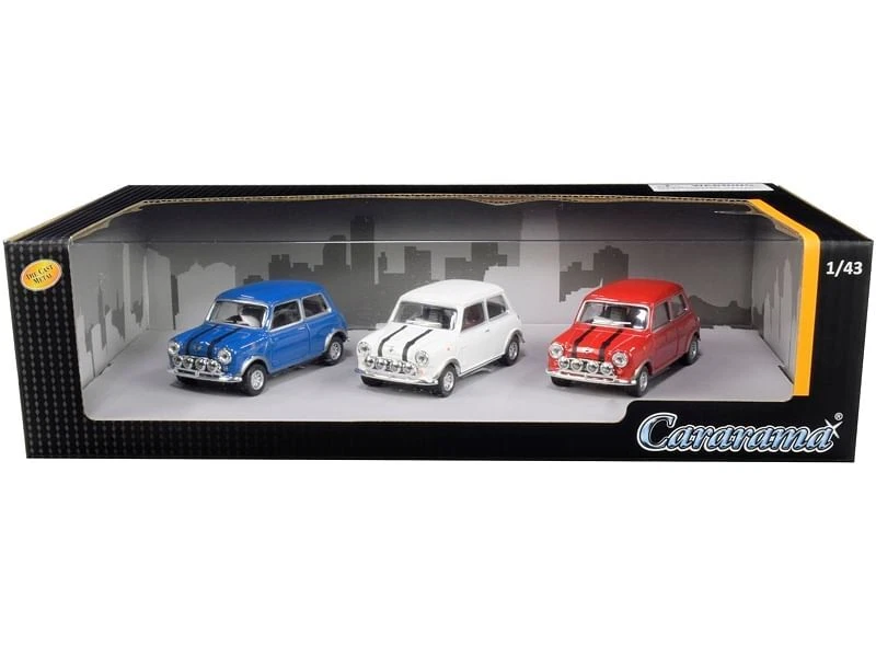 Mini Cooper 3 piece Gift Set 1/43 Diecast Model Cars by Cararama - Image 1 of 1