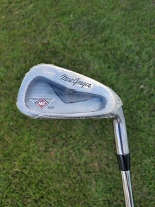 MacGregor MT MID 7 Iron Golf Club RH Stiff Micro Step Steel Shaft 95 Grams - Picture 1 of 10