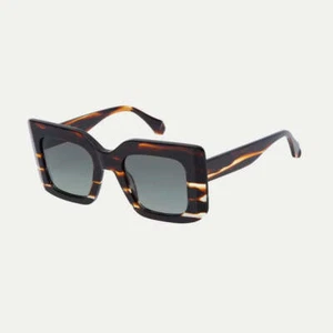 Sunglasses Gigi Studios Dorothea 1443 6790/2 47 21 135 Havana Green gradient len - Picture 1 of 3