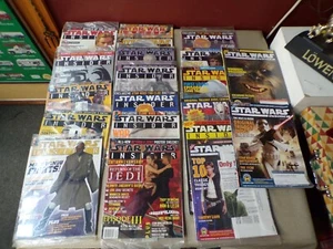 Star Wars Insider Magazine Lot ~ 20 Issues TOTAL, 19 SEALED - ISSUE RANGE #52-79 - Picture 1 of 5
