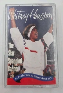 Star Spangled Banner: [Single] Whitney Houston (Cassette, Oct-2001, Arista) VG  - Picture 1 of 4