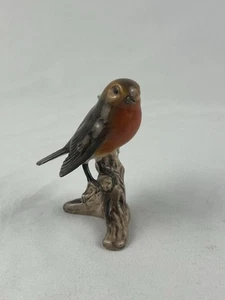 VTG W. Goebel West Germany Hand Painted Porcelain Robin Bird Figurine EUC - Picture 1 of 8