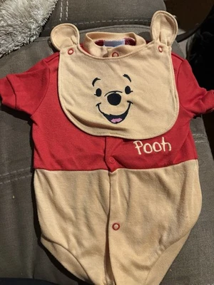 Vintage Disney Winnie The Pooh  with Bib - Image 1 of 4