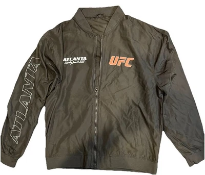 Chaqueta ligera cremallera completa UFC Fight Night Alanta negra para hombre nueva talla 3XL Foto 1 de 3