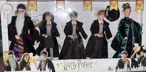 HARRY POTTER Muñecas Mundo Mágico Movibles Posables Mattel Juego de 5 TOTALMENTE NUEVO - Imagen 1 de 3