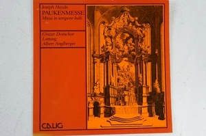 Haydn Paukenmesse Missa in tempore belli Grazer Domchor Albert Anglberger (LP31) - Bild 1 von 2