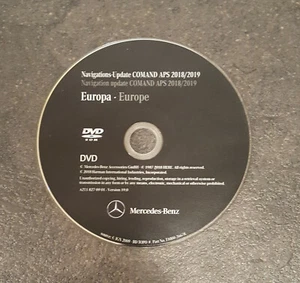 2018/19 MERCEDES COMAND APS V19 NTG1 SAT NAV DISC UK&EUROPE - Picture 1 of 3