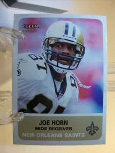 2002 Fleer Tradition Tiffany Football   #179 Joe Horn  138/225  (85375) - Picture 1 of 2