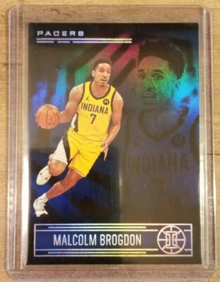 2020 Illusions Malcom Brogdon #136 Emerald Parallel Indiana Pacers MINT - Image 1 of 2