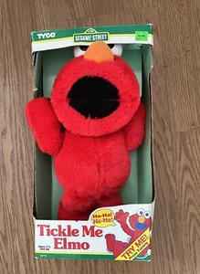 TYCO Original 1996 Sesame Street Tickle Me Elmo in Box - Picture 1 of 8