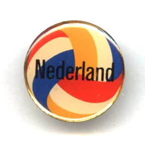 Nederland Volleyball Federation pin badge volley ball Netherlands - Picture 1 of 2