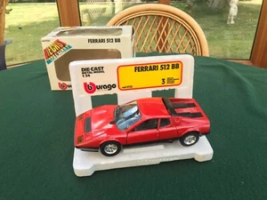 Ferrari 512 BB (0133) Die Cast Metal Model by Burago 1:24 scale - Picture 1 of 11