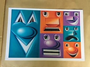 Kenny Scharf -"HEDZ" Heliotrope Ltd. Edition Print for Swoon #/250 - Picture 1 of 5