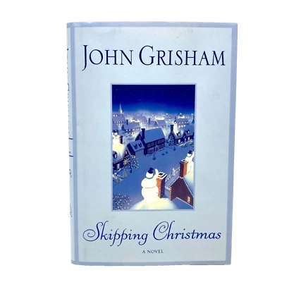 Signed 1st Edition "Skipping Christmas" by John Grisham [Doubleday, 2001] Foto 1 de 4