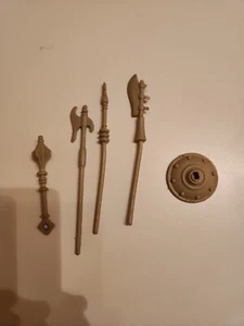 Vintage He Man Masters of the Universe Castle Grayskull weapons (Lot Of 5) - Picture 1 of 4