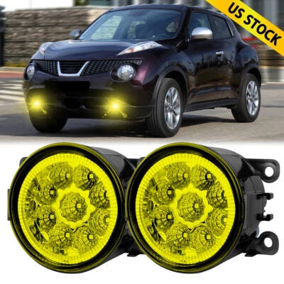 Luz antiniebla LED para parachoques delantero 2 piezas lámpara de conducción para Nissan Juke 2011 2012 2013 2014 Foto 1 de 4