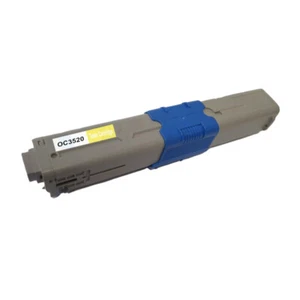 Cartucho de tóner láser amarillo para OKI C3520 C3530 MFP MC-350 360 OC3520 - Imagen 1 de 1