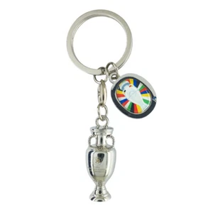 EURO 2024 Schlüsselanhänger-Trophäe mit Logo-Tag - Picture 1 of 1