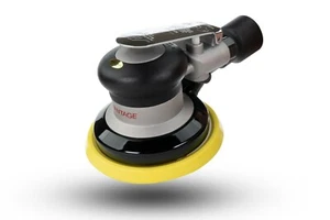 AirVANTAGE Air Sander: 6" 3/16 Orbit Low-profile Central Vac, Hook Pad [#060336] - Picture 1 of 7