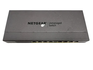 Netgear GS108PP 8-portowy niezarządzalny przełącznik Poe PoE+ bez zasilacza - Zdjęcie 1 z 6