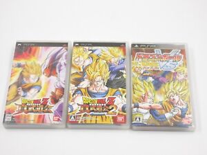 Dragonball Evolution Tag vs Bandai Jump Anime Akira Toriyama Game set PSP Japan