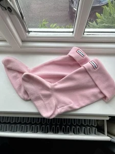 Pink Hunter Wellie Socks - Size 3.5 - 5 - Picture 1 of 5