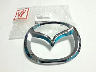 Genuine OEM Front Radiator Grille Emblem Mazda CX-5 CX-9 2013-2015 KD45-51-741 Foto 1 de 2