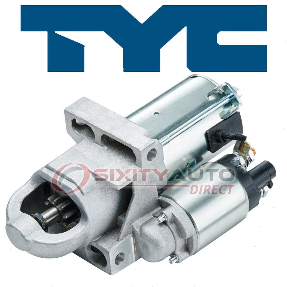 TYC Starter Motor for 2009-2013 GMC Sierra 1500 4.3L V6 Electrical Charging vl — 第 1/4 张图片
