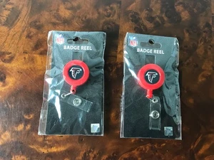 Atlanta Falcons - 2 badge reels - NWT - Picture 1 of 1