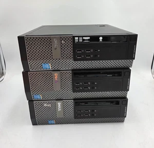 3x Dell OptiPlex 9020 SFF PC Cases 2x Power Supplies 1x Motherboard AS IS /PARTS - Picture 1 of 5