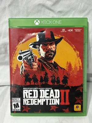 Red Dead Redemption 2 Microsoft Xbox One 2018 Complete CIB w/ Map - Image 1 of 4