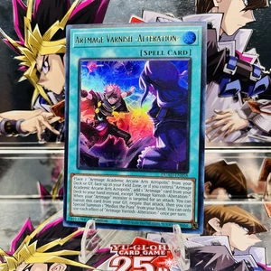 Yugioh Artmage Varnish -Alteration- DUAD-EN058 Ultra Rare 1st Ed Near Mint - Picture 1 of 2