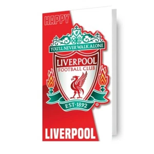 Birthday Card Liverpool Football Club, LFC Birthday Card, Official Product - Picture 1 of 6