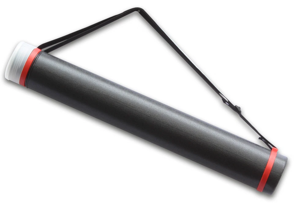 KOPIERLADEN KARNATH GMBH Transportrolle; stabile Zeichenrolle für Pläne, o.ä.; mit Schultergurt; Ø 8,5 cm