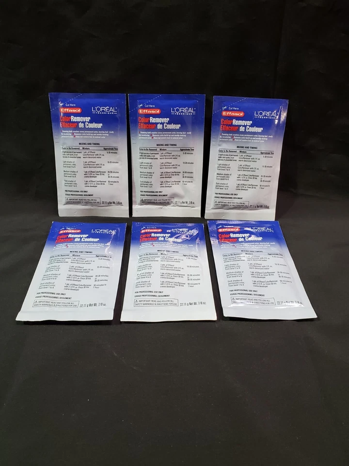 Removedor de color Loreal Effasol 7/8 oz (paquete de 6) ¡con envío gratuito! Foto 1 de 1