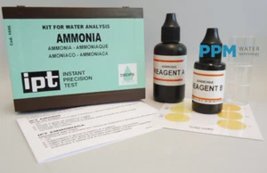  ANALISI ACQUA PER LA MISURAZIONE DELL'AMMONIACA TEST KIT RAPIDO PER ACQUA - Imagen 1 de 1
