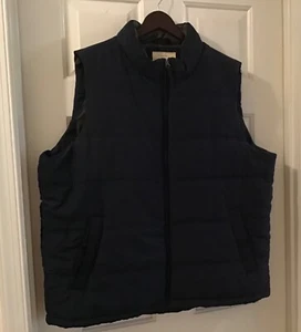 Vintage Original Weatherproof Mens Dark Blue Vest Size XXL - Picture 1 of 3