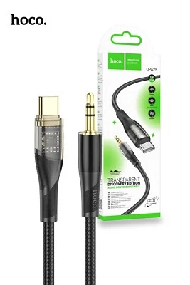 Hoco UPA25 USB-C to 3.5mm Audio Cable – Brand New – High-Fidelity Sound Adapt... - Изображение 1 из 4