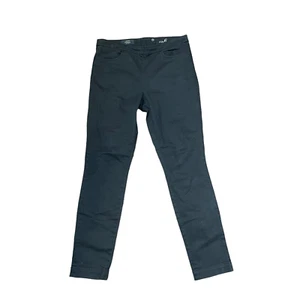 J. Pantalone donna Crew Dannie skinny taglia 6 nero zip posteriore misto elasticizzato 30X28 - Foto 1 di 6