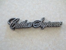 Original Oldsmobile Cutlass Supreme badge  -