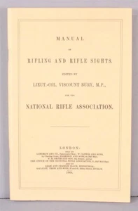 Gun Book 2147: Manual of Rifling and Rifle Sights (reprint of 1864 publication) - Bild 1 von 1