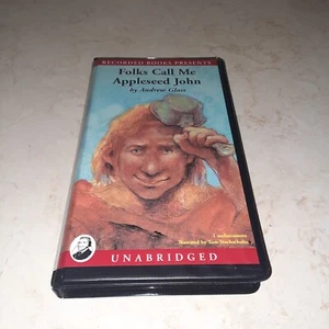 FOLKS CALL ME APPLESEED JOHN Recorded Book Audiocassette - Imagen 1 de 11